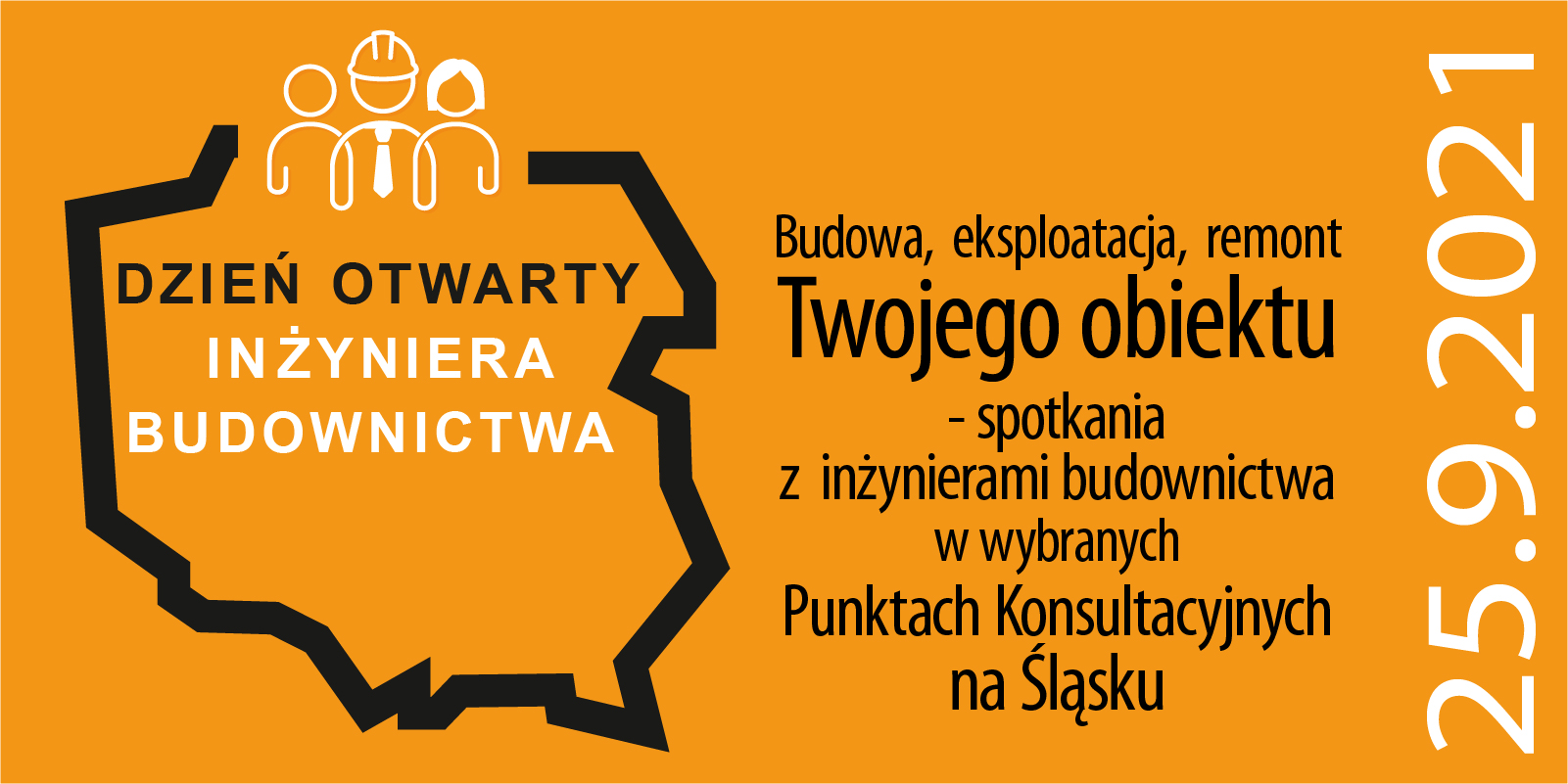 25 września - Dzień Otwarty Inżyniera Budownictwa na Śląsku. Zapraszamy do udziału