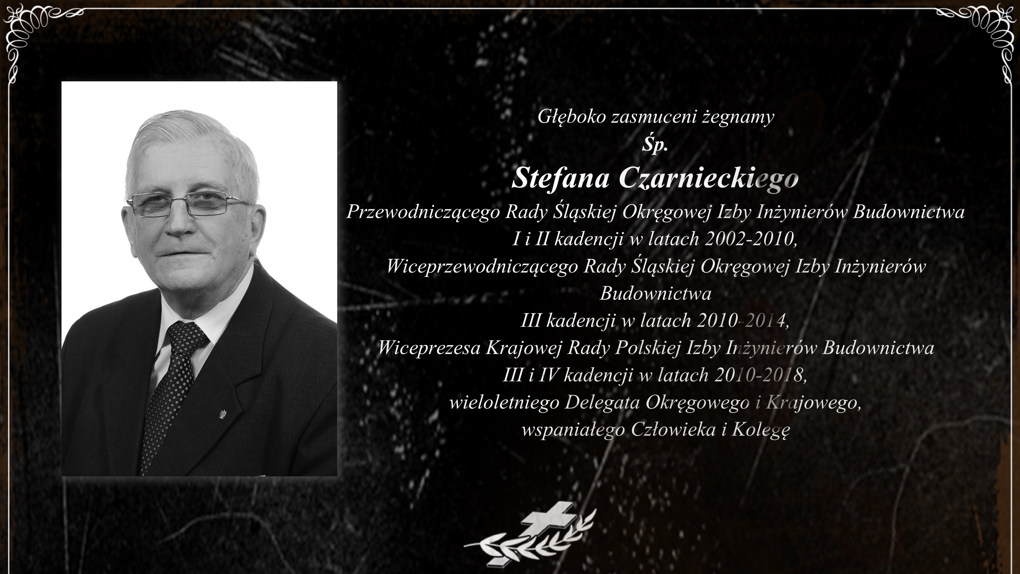 Żegnamy Śp. Stefana Czarnieckiego