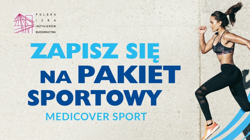 Pakiet sportowy MEDICOVER SPORT dostępny dla członków PIIB – Zapisz się i korzystaj z karty sportowej z bogatą ofertą dostępną na terenie całej Polski