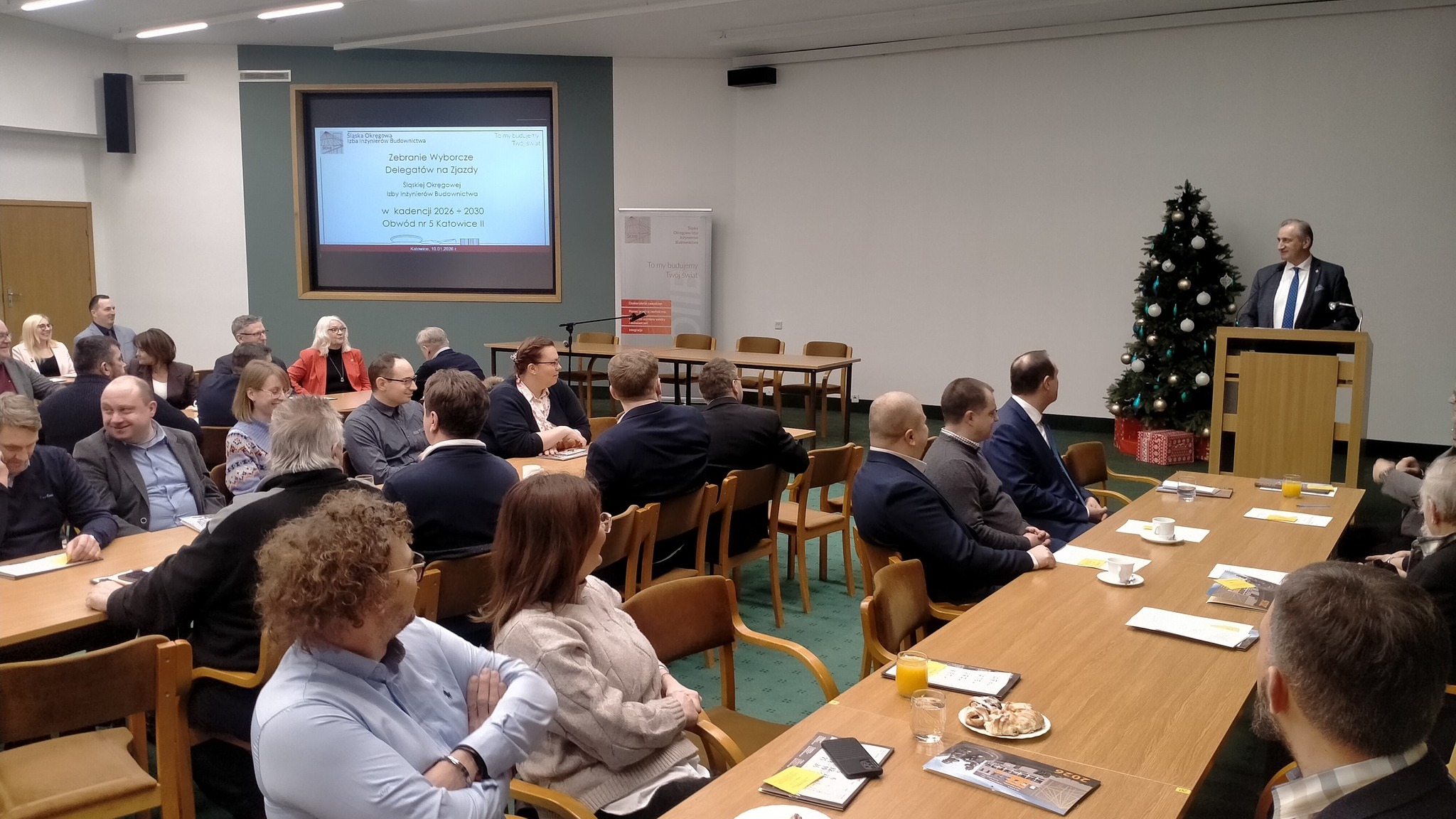 Obwodowe zebranie wyborcze w Katowicach - 10 stycznia 2026r. Obwód Katowice II